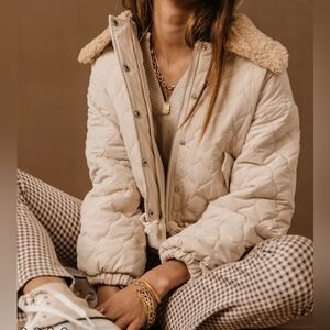 Bohme Essence Quilted Short Jacket size large